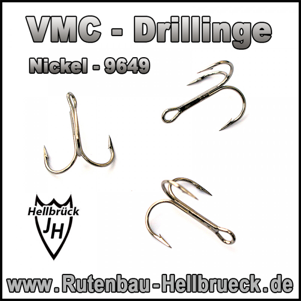 VMC Drillinge - Nr 9649 - Nickel - versch. Grössen